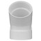 Charlotte Pipe And Foundry Charlotte Pipe Schedule 40 1-1/4 in. Hub X 1-1/4 in. D Hub PVC Elbow 1 pk PVC003210600 - alternate 2